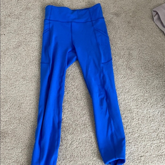 Lululemon blue leggings - Picture 5 of 5
